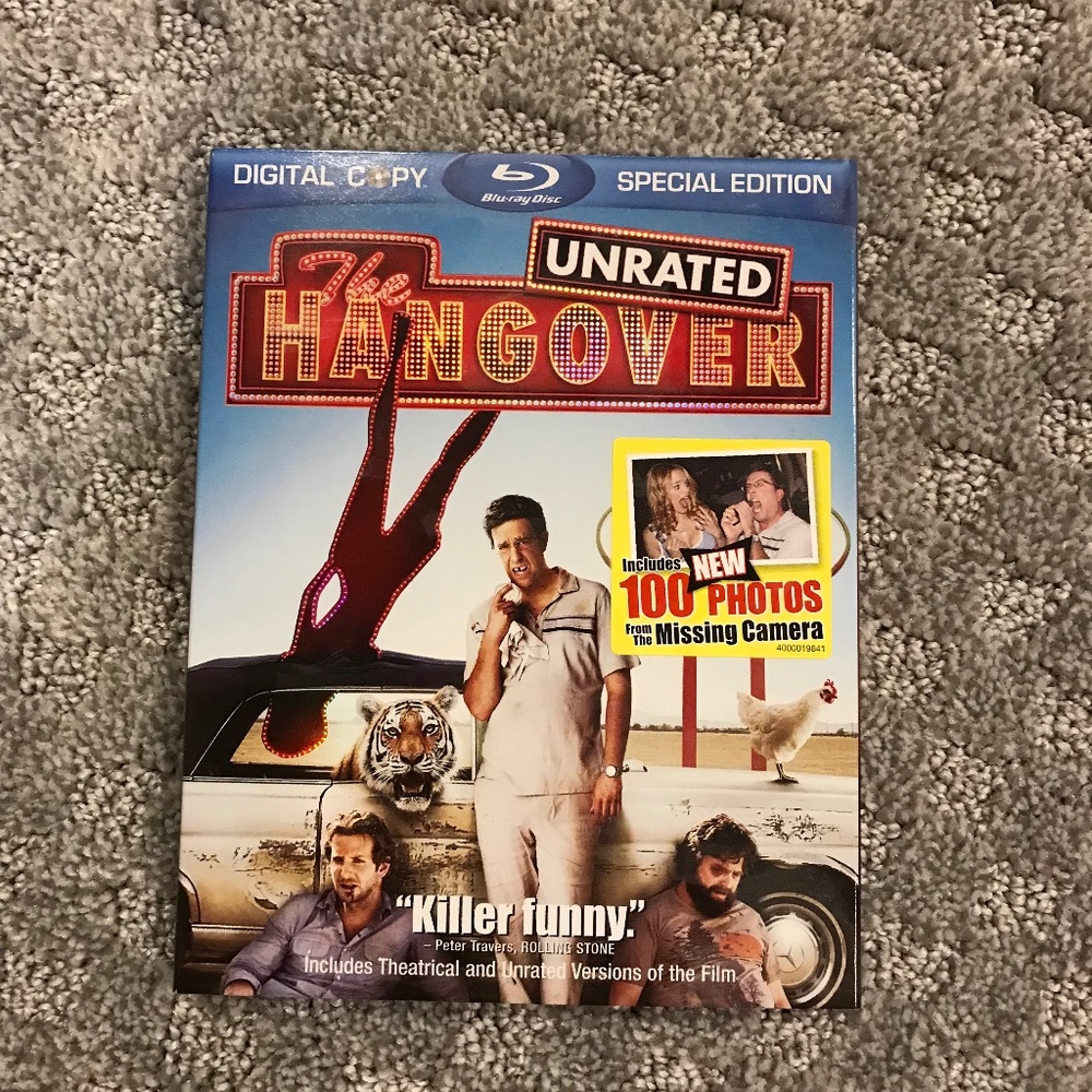 The Hangover on Blu-ray